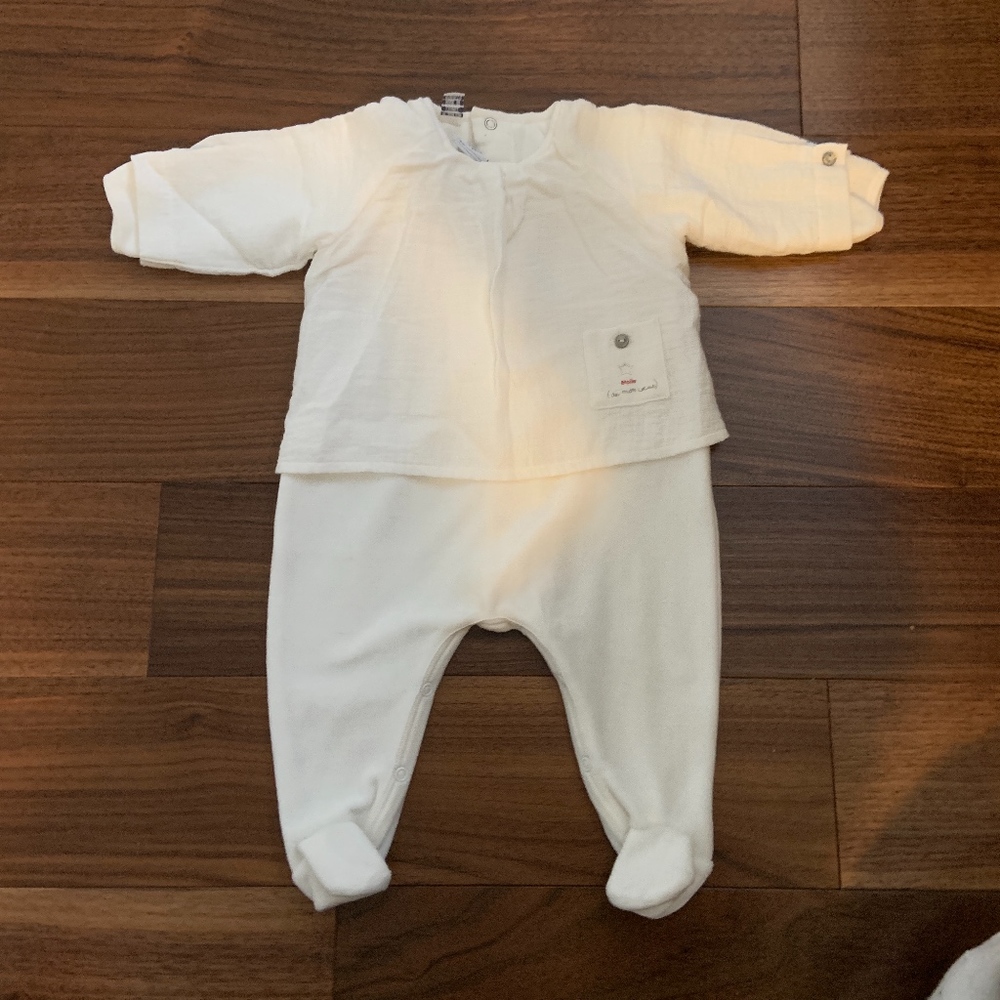 NWT Petit Bateau Bodysuit